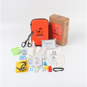 Estuche con cremallera de EVA Multi Net, botiquín de primeros auxilios de almacenamiento separado para mascotas, botiquín de primeros auxilios personalizado para animales pequeños al aire libre - Product Image 1