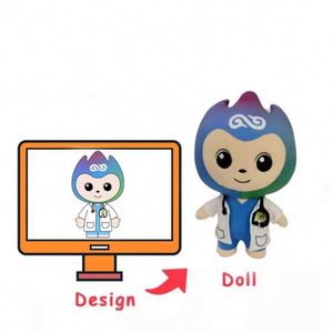 ตุ๊กตากระต่ายขนนุ่มขนาดเล็กปรับแต่งได้ ผลิตตามแบบ ODM ออกแบบเองได้ พร้อมกระเป๋า  ขายส่งสัตว์ตุ๊กตาผ้าฝ้ายขนาดเล็ก - Product Image 4