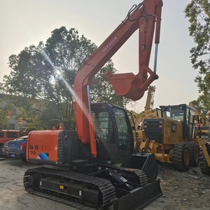 Excavadora Mini Hitachi Zaxis 70 Japonesa Usada de 7 Toneladas en Perfectas Condiciones de Funcionamiento y Rendimiento Estable, Motor, Caja de Cambios, Bomba - Product Image 2