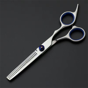 Ciseaux à cheveux Suzhou 62 mm, ciseaux à effiler en acier inoxydable, pour droitiers, usage en salon de beauté - Product Image 2