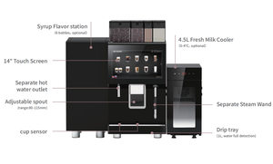 Machine à café entièrement automatique Jetinno JL35B, machine à café à filtre, machine à café et à thé commerciale - Product Image 6