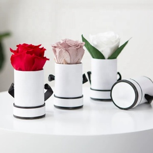 กล่องของขวัญดอกไม้นิรันดร์ในกล่องหัวใจดอกกุหลาบอมตะกุหลาบอมตะ - Product Image 3