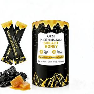 Palitos de Miel de Shilajit del Himalaya Puro, 30 Unidades, Miel Orgánica con Azafrán, Antioxidante, Impulso de Energía, Suplemento para el Cuidado de la Salud de Marca Privada - Product Image 6