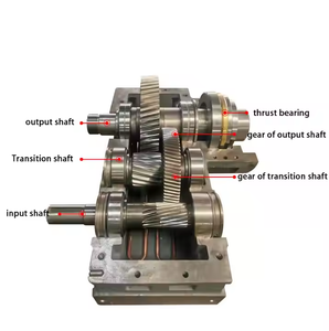Réducteur de vitesse industriel H2HH5 série H 22KW, structure compacte, boîte de vitesses hélicoïdale pour la transmission de puissance - Product Image 5