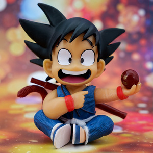 Caliente 10cm <span class=keywords><strong>Dragon</strong></span> Balls DBZ GK PVC Mini figura muñeca coche ornamento creativo dibujos animados coche accesorios Goku tortuga resonancia <span class=keywords><strong>serie</strong></span> - Product Image 3