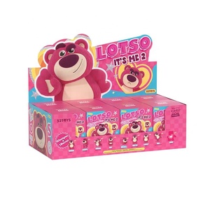100% Original 52 JOUETS <span class=keywords><strong>Toy</strong></span> <span class=keywords><strong>Story</strong></span> Lotso's It's Me 2 Series Blind Boxes Lovely Strawberry Bear Mystery Boxes PVC Figures Kids Gift - Product Image 1