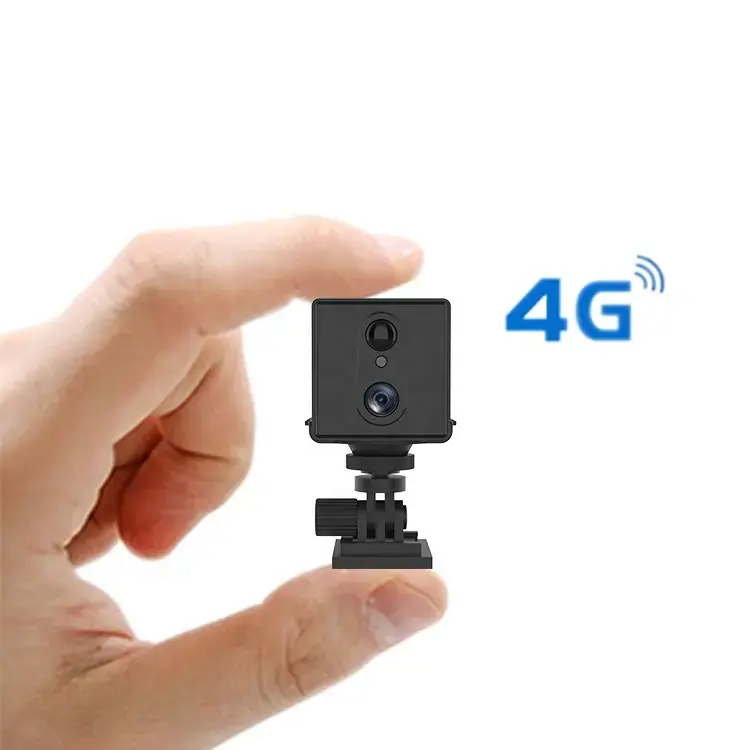 थोक हॉट बिक्री मिनी कैमरा फुल एचडी 4K रिज़ॉल्यूशन 4G सिम कार्ड वाईफाई पार्क मॉनिटर रिकॉर्डर आउटडोर सुरक्षा कैमरा