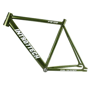 Polso Fm001 Intro7 Fixed Gear Fiets Frame Aluminium 700c Fixie Fiets Frame Voor Track Fiets