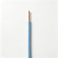 Fil de construction en cuivre monoconducteur ZR BV isolé en PVC 450 750V, câble électrique ignifuge pour la construction