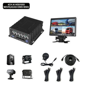 Enregistreur de conduite 4G 5G 4CH avec carte SD MDVR 1080P, alerte de sécurité BSD, suivi de flotte pour camions et bus - Product Image 6