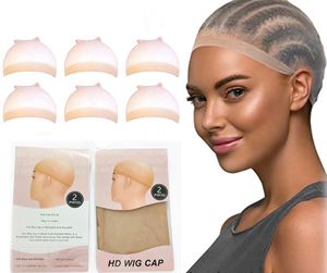 Venta al por mayor transpirable HD encaje peluca gorras piel como transparente fino peluca gorras para peluca - Product Image 5