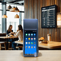 Suministro directo de fábrica 6,0 pulgadas todo en uno Android Pago de caja registradora móvil máquina Pos de mano con impresora
