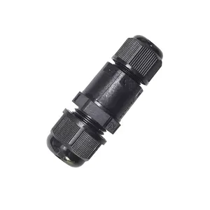 Outdoor waterproof cable connector rj45 2pin 3pin wire connector waterproof round ip68 waterproof connector