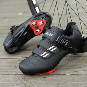 Zapatillas de Ciclismo Compatibles con Bicicleta Peloton, Cómodas, Transpirables, Ligeras, de Piel Sintética, para Ciclismo en Interiores/Exteriores, Spinning, Delta - Product Image 5