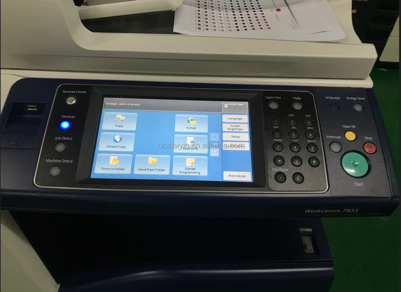 Xerox Workcentre 7835 - High-Speed Color Printer & Copier