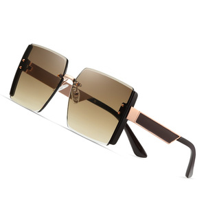 Wanda Women's Fashion Sunglasses TB3102 UV400 PC Lens <b>Grey</b> <b>Frame</b> Outdoor Driving Sunscreen - Product Image 5