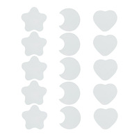 Moldes de Resina para Bolígrafos Personalizados, Moldes de Silicona para Hacer Joyas con Diseño de Arena Movediza, Luna, Estrella, Oso, Animales, Bolígrafo de Punta Redonda, Espejo