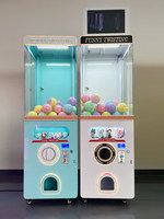 Distributeur de capsules Gacha à monnayeur grande capacité avec éclairage LED pour centres commerciaux – Distributeur de prix