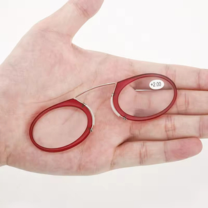 Portable Nose Clip <strong>Reading</strong> <strong>Glasses</strong> <strong>Small</strong> Armless Nose Resting <strong>Reading</strong> <strong>Glasses</strong> Frameless Can Be Pasted On Mobile Phone With Case - Product Image 3