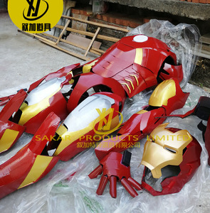 Costume Ironman personnalisé Offre Spéciale <span class=keywords><strong>casque</strong></span> et armure Costume Performance porter pour la danse de scène Cosplay personnalisé direct d'usine - Product Image 4