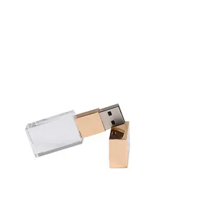 Logo Custom Usb Kristal Flash Drive 8 Gb 16Gb 32Gb 64Gb 128 Gb Crystal Pen Drive Usb flash Memory Sticks Bulk Rose