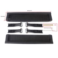 Marchepieds robustes Marchepieds latéraux Protections de porte pour Jeep Wrangler TJ 1997-2006 Exclude TJ Unlimited 04-06 LJ