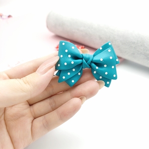 51181 新しい大型50 * 38mmアクリル水玉模様の弓型ストレートホールビーズDIY樹脂アクセサリー携帯電話チェーン通しビーズペン - Product Image 6