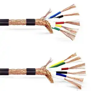 RVVP geschirmtes Kabel Bare Copper PVC Insula ted Control Cable