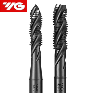 Robinet trapézoïdal HSS Cobalt enduit noir YG pour robinet et matrice haute performance en acier inoxydable - Product Image 1