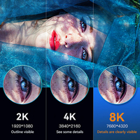 Câble DP vers DP 8K OEM d'usine 1.4, longueurs 0.5M, 1M, 1.8M, 2M, 3M, 5M, 8M