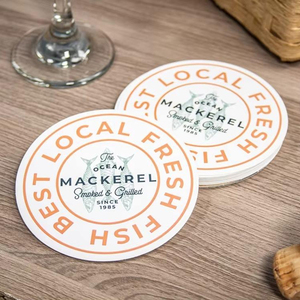 Manufacturer Custom-Made Mosaic Tea Coffee Beer Coasters for Business Promotional Cardboard Paper Coasters Giveaway