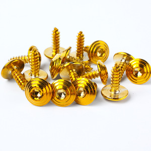 Pièces détachées pour motos, vis modifiées en titane coloré à chaud et en acier inoxydable 304 bleu, M5 - Product Image 6