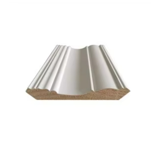 Chất Lượng Cao Thiết Kế Hiện Đại Primed Gỗ Vương Miện Đúc Cornice Đúc Moldes Gỗ Vương Miện Cornice Tường Bảng Điều Khiển - Product Image 3