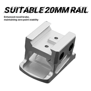 BANGBANG Soporte Elevador de Aluminio Impermeable para Ópticas, Base de 20mm, Aumento de Altura de 25mm - Product Image 5