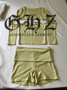 2024 uzun boylu kız artı boyutu özel LOGO Loungewear kadınlar rahat Modal pamuk iki adet Set uzun kollu Flare tayt üzerinde kat - Product Image 4