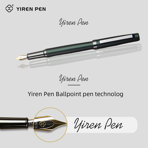 YIREN 럭셔리 블랙 잉크 펜 베스트 셀러 빈티지 문구 선물 프로모션 빅 펜촉 만년필 - Product Image 3