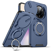 Étui de téléphone magnétique en PC rigide de luxe pour Redmi 15 5G, coque de téléphone rigide avec pare-chocs robuste pour Redmi Note 15 Pro