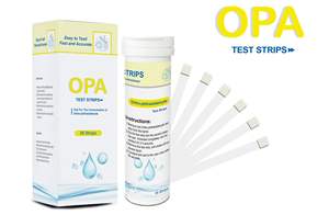 Kit di Test della qualità dell'acqua delle strisce reattive OPA per la concentrazione di Ortho-ftalaldeide 50 strisce - Product Image 2