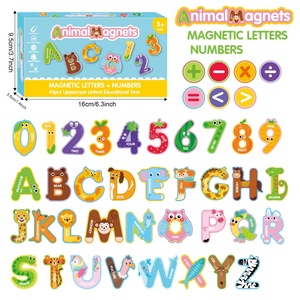 Magneti Morbidi per Frigorifero con Lettere <span class=keywords><strong>e</strong></span> Numeri per l'Educazione Precoce <span class=keywords><strong>e</strong></span> l'Apprendimento nella Scuola Materna - Product Image 1