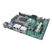 Carte mère industrielle MATX H470 LGA1200 Intel 10e/11e génération DDR4 4 LAN PCIe x16 RS485 COM pour vision industrielle 4U IPC