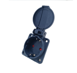 ZNPON impermeabile <span class=keywords><strong>IP44</strong></span> <span class=keywords><strong>SCHUKO</strong></span> spina per presa F, 16A 250V ~ P134F - Product Image 4