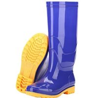 Bottes de pluie robustes en PVC pour un confort longue durée – Idéales pour les grossistes en quincaillerie, programme de distribution pour l'agriculture et le nettoyage