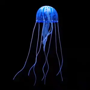 Simulation Jellyfish Fish Tank Ornaments Luminous Jellyfish Aquarium Landscape Ornaments Artificial Jellyfish