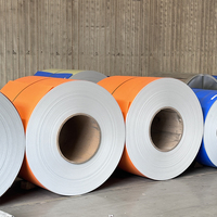 Bobina de Acero Prepintada con Recubrimiento de PVDF DX51D de 0.5 mm para Panel de Revestimiento de Paredes Exteriores