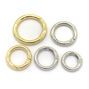 Chất Lượng Cao Túi Phụ Kiện Túi Dây Đeo Khóa O Nhẫn Mùa Xuân Vòng Mở Kim Loại OPP Túi Tùy Chỉnh Sx Có Thể Giặt Kẽm Hợp Kim Tùy Chỉnh - Product Image 6