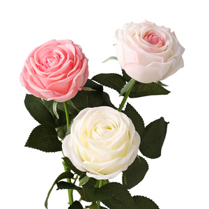 ดอกไม้ประดิษฐ์รูปดอกกุหลาบชาขนาดใหญ่ดอกไม้แฟนตาซีสำหรับแต่งบ้านถ่ายภาพงานแต่งงานดอกไม้ที่สมจริง - Product Image 6