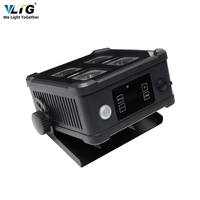 Projecteur LED Par Wash sans fil DMX 4x20W IP33 étanche, 8 pièces, rechargeable, avec flight case, RGBWA UV 6-en-1, Uplights, Projecteurs DJ DMX512