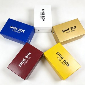 Scatola per Scarpe in Cartone Pieghevole Personalizzata all'Ingrosso, Riciclabile, Finitura Opaca, Cartone Ondulato <span class=keywords><strong>E</strong></span>, Scatola Regalo Pieghevole per Vestiti <span class=keywords><strong>e</strong></span> Scarpe - Product Image 6