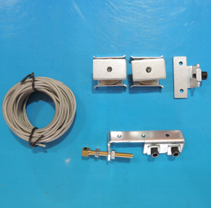 ประตูบานเลื่อนแบบซิงโครนัสประตูบานเลื่อนประตูไม้ฉากกั้นประตูบานเลื่อนทิศทางกลับประตูเปิดแบบซิงโครนัส - Product Image 6