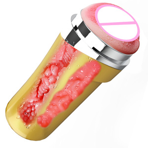 Masturbador Vaginal Portátil Ecológico de Material TPE, Copa Automática Suave, Juguete Sexual para la Masturbación Masculina - Product Image 5